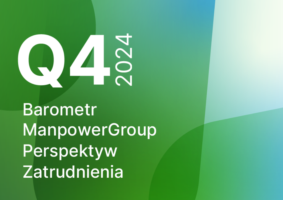 Barometr ManpowerGroup Perspektyw Zatrudnienia Q4 2024